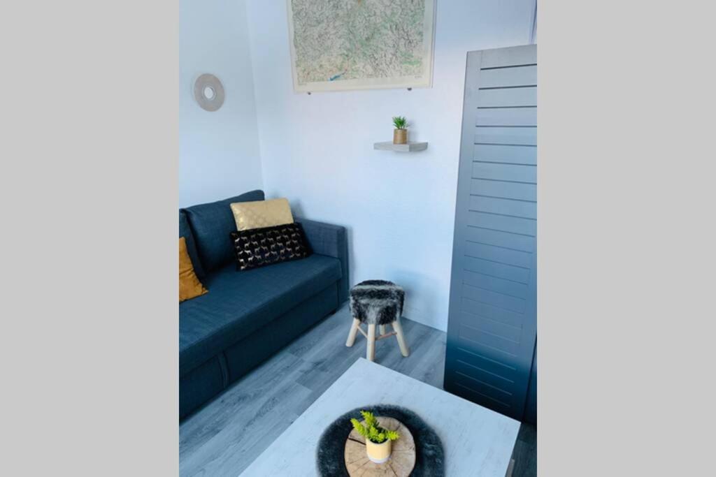 Studio 1600 Pied Des Pistes Avec Magnifique Vue Puy-Saint-Vincent Bagian luar foto